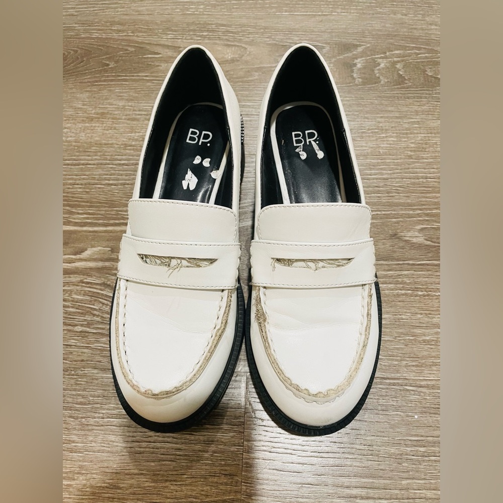 BP loafers White